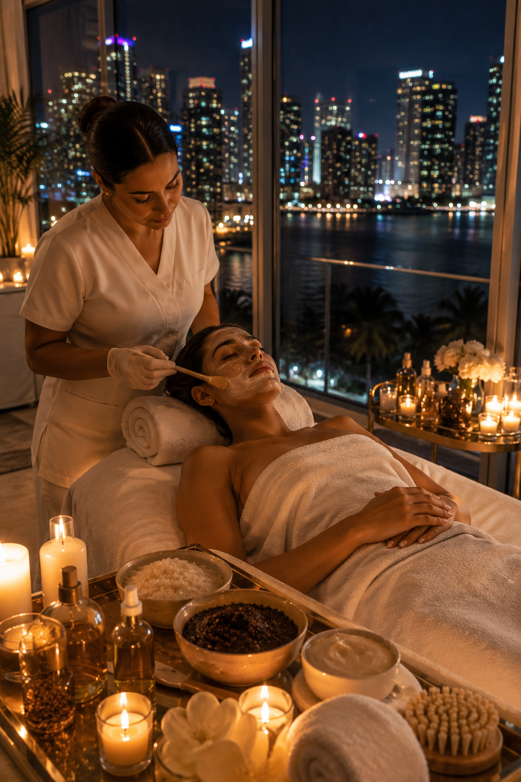 Royal Moonlight Full Body Scrub, Facial & Massage Experience